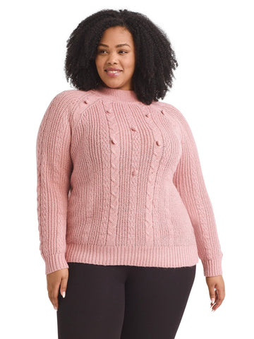 Pink Popcorn Sweater